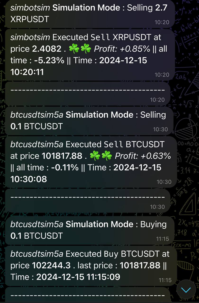 Crypto Trading Bot Screenshot 2
